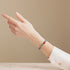 Vergoldeter Regenbogen | 925 Sterling Silber | Strahlendes Facetten-Kristallarmband